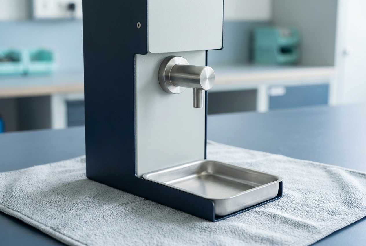 Illustrative Darstellung zum Ratgeberthema Wasserspender reinigen: Eine verlässliche Betriebsroutine aufbauen